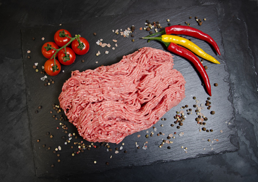 detail Mleté maso přední mrazené 2kg balení Bio